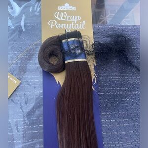 Fiber hair ponytail color 6